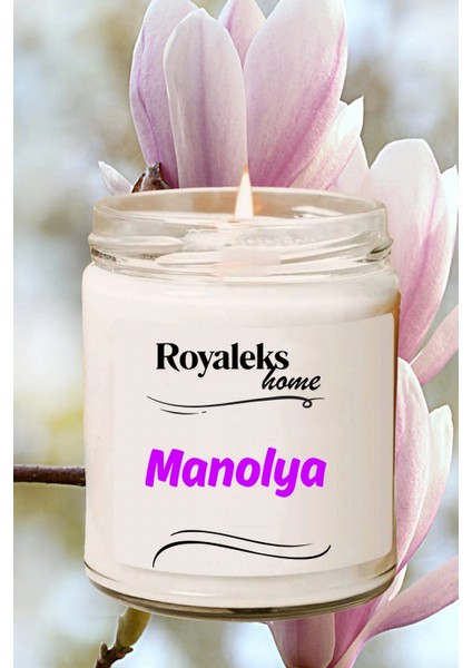 4 Adet Doğal Özel Seri Kokulu Dekoratif Kavanoz Mum 4X210 cc - Çiçek Seti - fırsatları