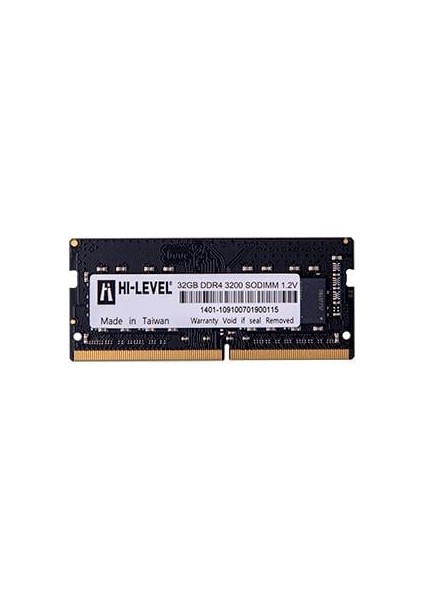 HLV-SOPC25600D4-32G 32GB (1x32GB) DDR4 3200MHz CL22 Notebook Ram (Bellek) modelleri