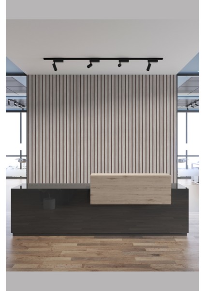 Ahşap Lambri Desenli Isı ve Ses Yalıtımlı Sağlıklı Tekstil Duvar Kağıdı