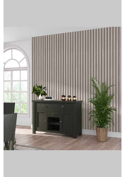 Ahşap Lambri Desenli Isı ve Ses Yalıtımlı Sağlıklı Tekstil Duvar Kağıdı fiyatları