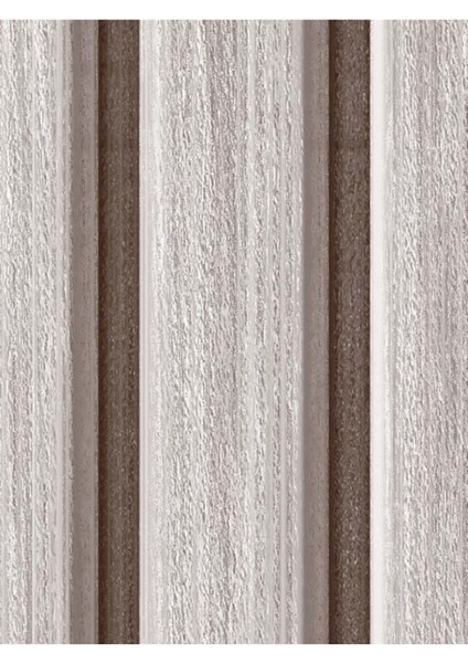 Ahşap Lambri Desenli Isı ve Ses Yalıtımlı Sağlıklı Tekstil Duvar Kağıdı