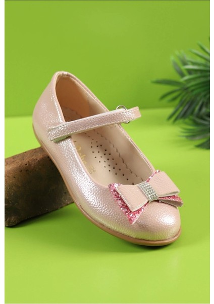 65351 Fiyonklu Taş Detaylı Bilek Cırtlı Kız Bebe Babet fiyatları