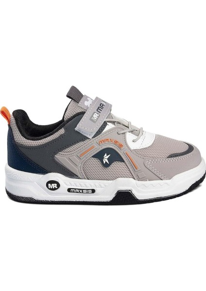 637 Buz Grisi Hafif Rahat Ortopedik Günlük Erkek Çocuk Spor Ayakkabı