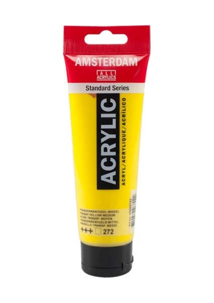 Amsterdam Akrilik Boya 120 Ml. 272 Transparent Yellow Medium