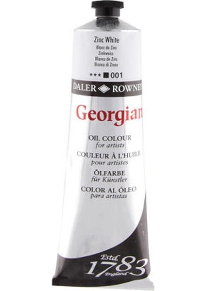 Georgian Yağlı Boya 225 ml 001 Zinc White
