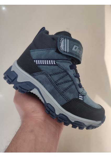 Lacivert Kürklü Rahat Erkek Çocuk Bot