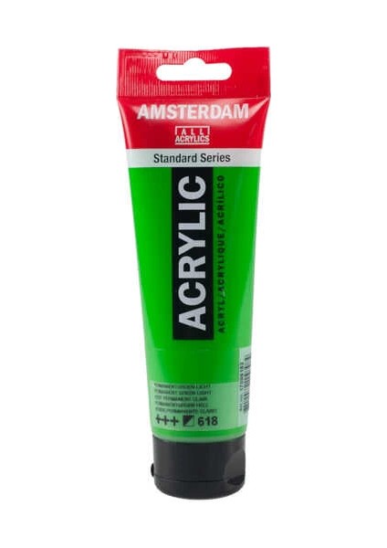 Amsterdam Akrilik Boya 120 Ml. 618 Permanent Green Light