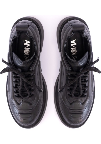 Hakiki Deri Kadın Sneaker Kışlık Ayakkabı 25PST9071 fırsatları