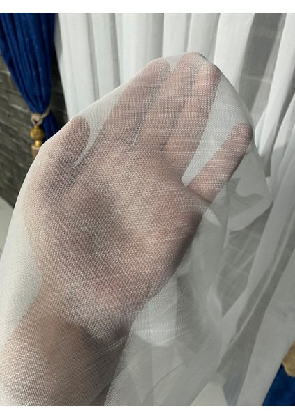 Bambu Tül Perde Yumuşak Kumaş Kırışmaz 1/3 Pileli Tüm Odalara Uygun modelleri
