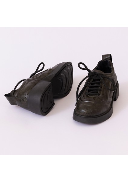 Hakiki Deri Kadın Sneaker Kışlık Ayakkabı 25PST9071 modelleri