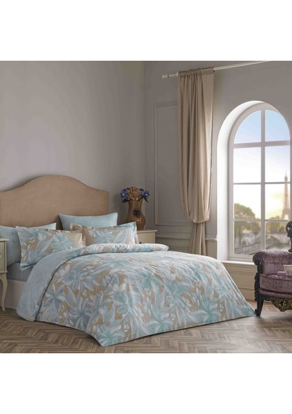 Sc Azure Nevresim Takımı Çift Kişilik Mavi