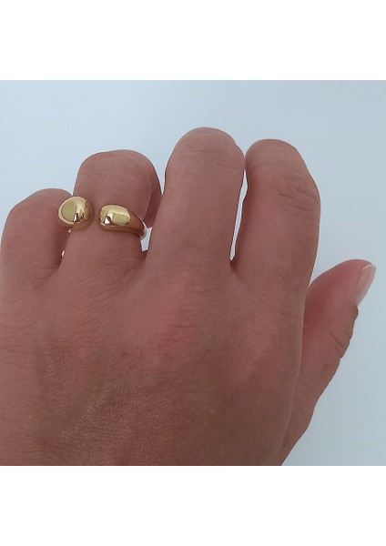 Çelik Ayarlanabilir Gold Renk Yüzük fiyatları