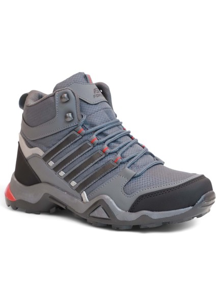 2226-FORZA Anatomik Kaydırmaz Tabanlı Soft Shell Outdoor Trekking Erkek Bağcıklı Spor Bot - NKT02226-FÜME-44 fiyatları