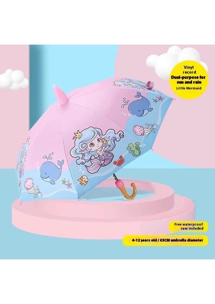 Okul Için Karikatür Öğrenci Şemsiyesi (Yurt Dışından)