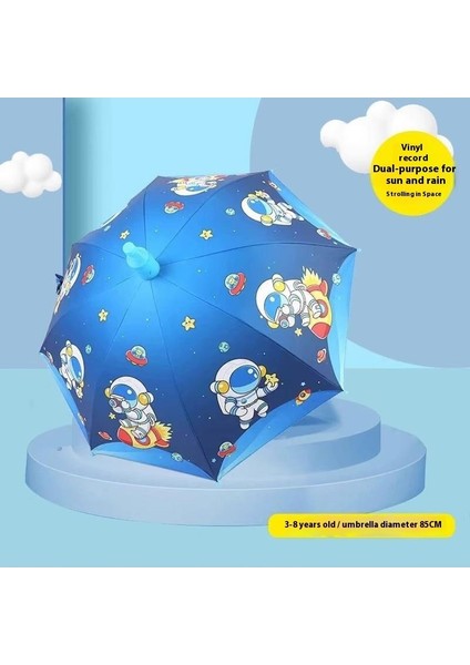 Okul Için Karikatür Öğrenci Şemsiyesi (Yurt Dışından)