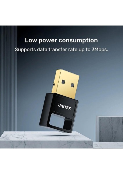 Unıtek Bluetooth 5.3 Mını USB Adaptör (B105B)