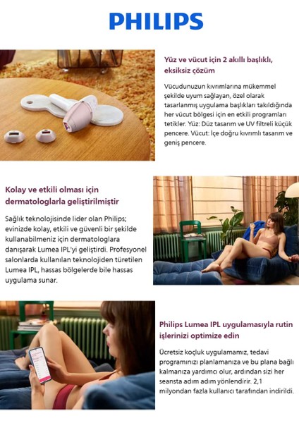 Kablosuz Yüz, Vücüt ve Hassas Bölge Bakım & Akıllı Lazer Premium Epilasyon Seti fırsatları
