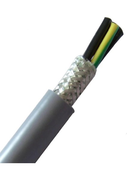 Ysly-4x1 ,kesit 1mm² 4-Damar/çok Telli Pvc Kumanda Kablo