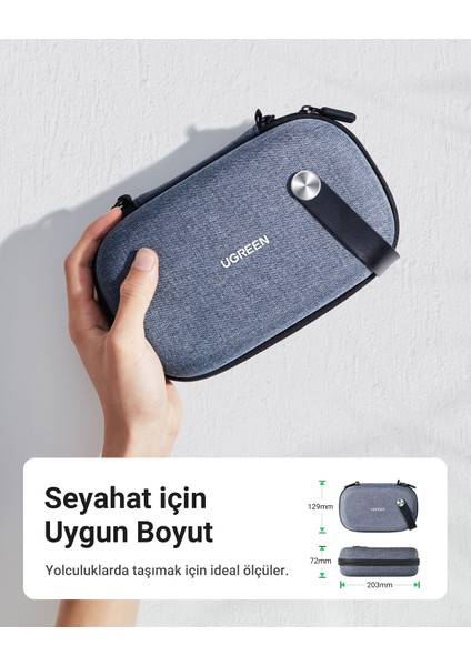 Çok Bölmeli Organizer Seyahat Çantası