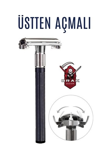 Manuel Tıraş Makinesi 2 Taraflı Orak Design