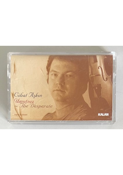 Cihat Aşkın Umutsuz Kaset (Orijinal Dönem Baskı Kaset)