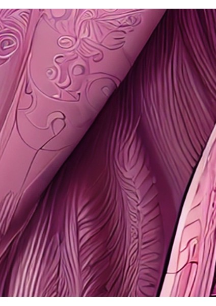 3 Boyutlu Çiçekler Desenli Silinebilir Sağlıklı Tekstil Duvar Kağıdı fırsatları