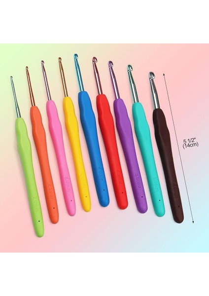 Silikon Saplı Tığ Seti (2)(2,5)(3)(3,5)(4)(4.5)(5)(5.5)(6) No 9 Lu Tığ Seti fiyatları