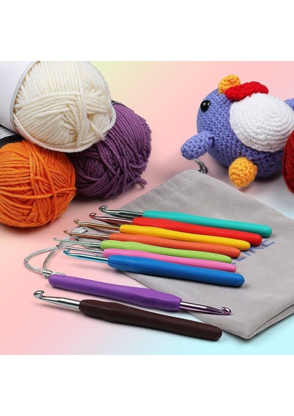 Silikon Saplı Tığ Seti (2)(2,5)(3)(3,5)(4)(4.5)(5)(5.5)(6) No 9 Lu Tığ Seti modelleri