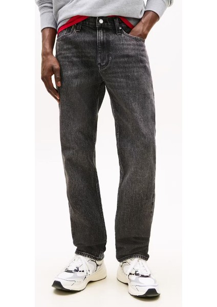 Erkek Slim Fit Ryan Jean Pantolon - Siyah