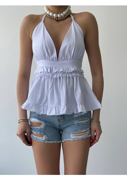 Agnes Sırt Detay Bluz fiyatları