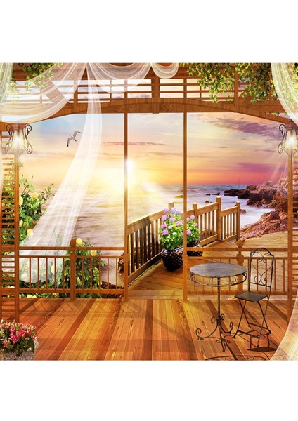 Kamelya Desenli Isı ve Ses Yalıtımlı Sağlıklı Tekstil Duvar Kağıdı fırsatları