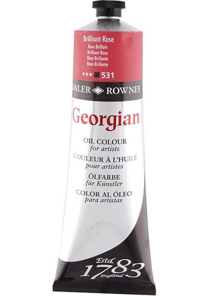 Georgian Yağlı Boya 225 ml 531 Brilliant Rose
