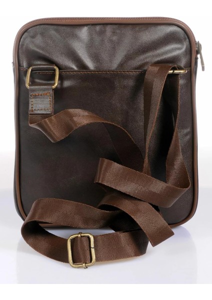 Erkek El Çantası Süet Kahverengi 6766