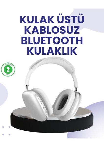 400 Mah Bataryalı Kablosuz Kulaklık | Bt 5.0, Müzik & Görüşme