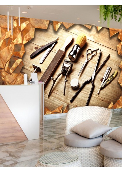 Kuaför Malzemeleri Desenli Isı ve Ses Yalıtımlı Sağlıklı Tekstil Duvar Kağıdı fırsatları