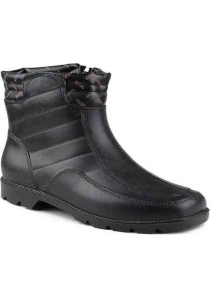 27102 Siyah Gezer Avcı Balıkçı Kampçı Içi Yünlü Su Geçirmez Erkek Bot