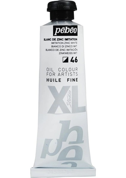 Huile Fine Xl Yağlı Boya 37 Ml. 46 Imitation Zinc White