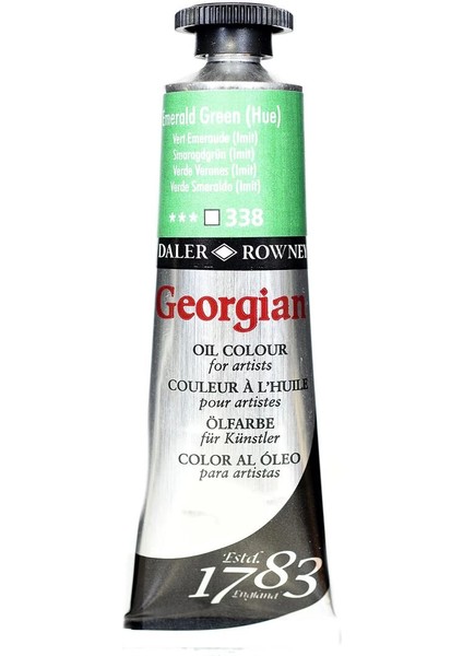 Georgian Yağlı Boya 38 ml 338 Emerald Green Hue