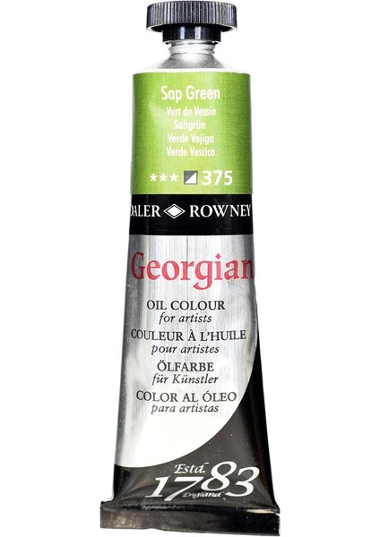 Georgian Yağlı Boya 38 ml 375 Sap Green