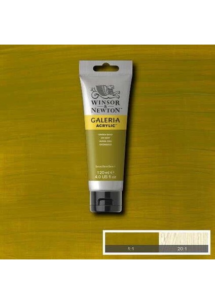 Galeria Akrilik Boya 120 Ml. 294 Green Gold