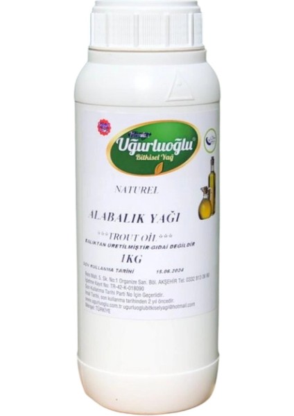 Alabalık Yağı 1 Lt.