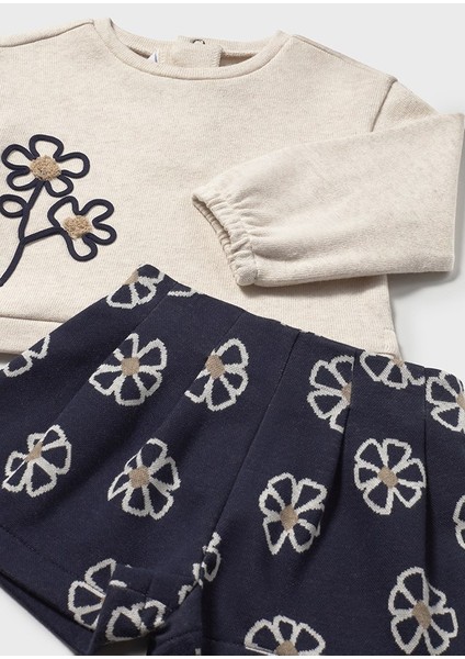 1-4 Yaş Arası Bermuda Set - Lacivert modelleri