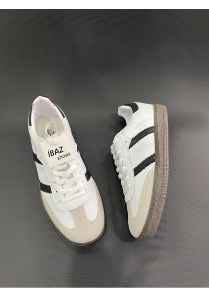 Somba Beyaz Siyah Günlük Unisex Sneaker