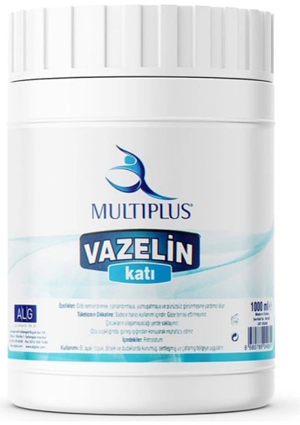Katı Vazelin - Yoğun Nemlendirme ve Cilt Koruma, 1 Kg, Unisex Kullanım için fiyatları