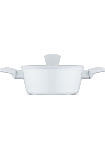 Swiss Crystal Light Grey 7 Parça Tencere Seti