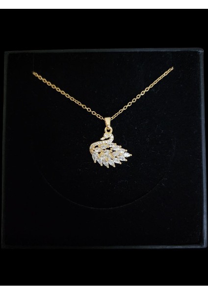 Çelik Kararmaz Gold Kuğu Kolye fiyatları