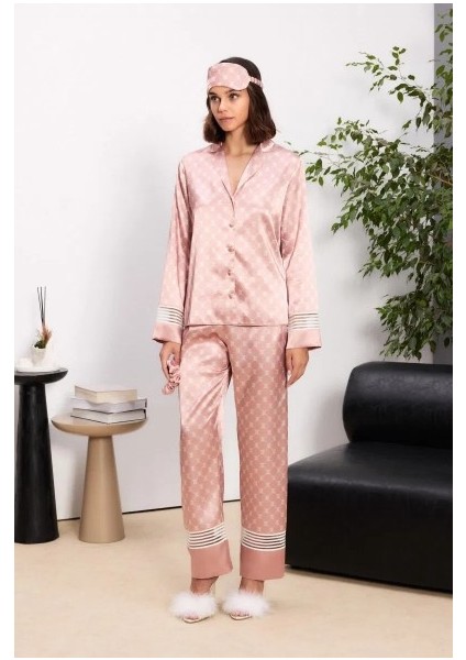 Saten Kadın Pijama Takımı - 1320