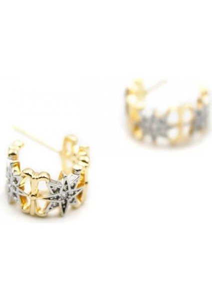 Kutup Yıldızı Küpe - Çok Renkli fiyatları