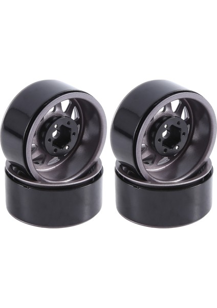 4pcs Metal Alaşım 1.9 1:10 Için Beadlock Tekerlek Jantları Rc Prıgler Axıal SCX10 AXI03007 90046 Trx4 Redcat Gen8 (Gri) (Yurt Dışından)