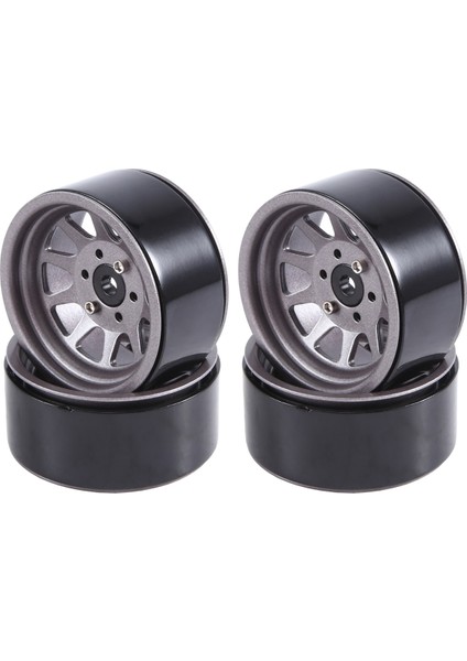 4pcs Metal Alaşım 1.9 1:10 Için Beadlock Tekerlek Jantları Rc Prıgler Axıal SCX10 AXI03007 90046 Trx4 Redcat Gen8 (Gri) (Yurt Dışından) fiyatları